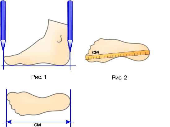Как определить размер обуви