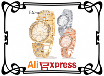 Женские наручные часы с Aliexpress