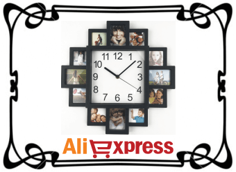 Современные настенные часы с AliExpress