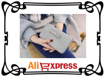 Стильный женский кошелёк с AliExpress