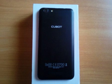 Мобильный телефон Cubot Note S с обратной стороны