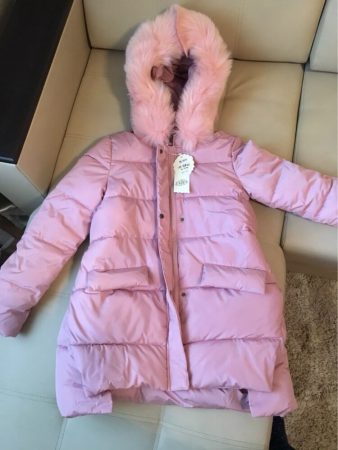 Стильный женский пуховик с Aliexpress полный размер