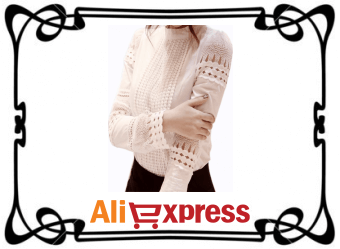 Женская блузка с длинным рукавом с AliExpress