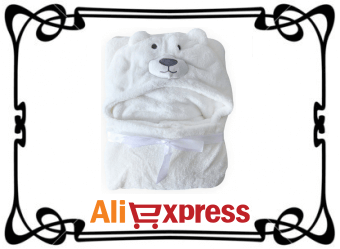 Мягкое полотенце для младенцев с Aliexpress