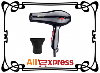 Профессиональный фен для волос с AliExpress