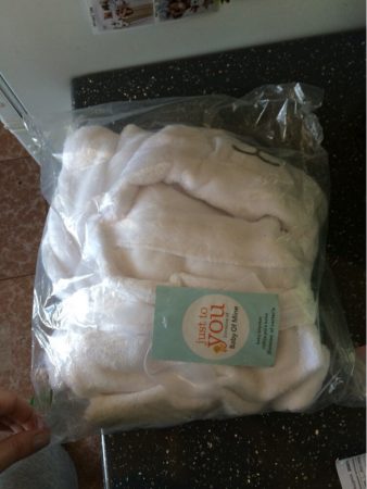 Мягкое полотенце для младенцев с Aliexpress упаковка