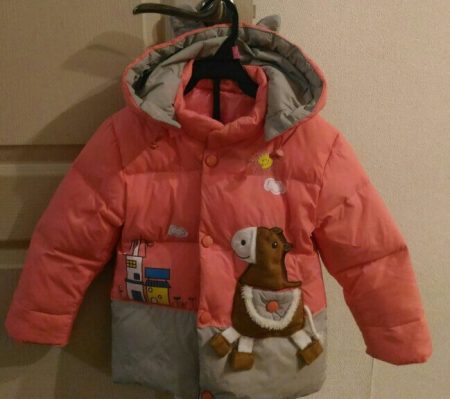 Детский зимний комплект одежды с AliExpress курточка