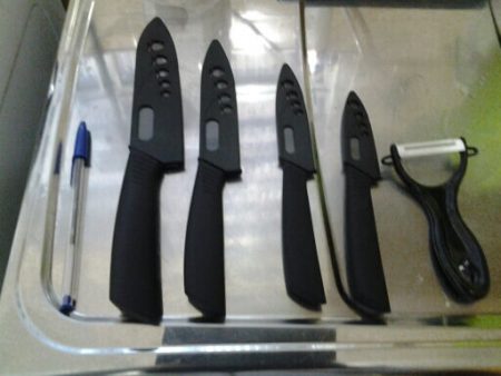 Набор кухонных ножей и овощерезка с AliExpress размер