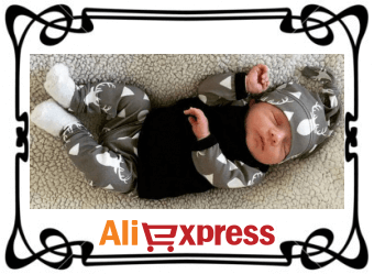 Детский комплект одежды с AliExpress