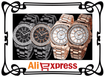 Модные женские часы с AliExpress