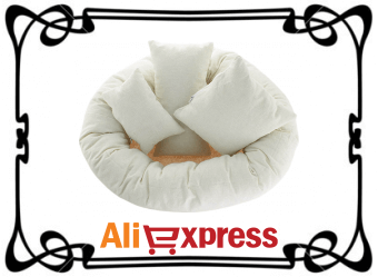 Мягкий пончик для фотосессии новорождённых с AliExpress