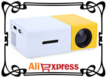 Портативный цифровой проектор с AliExpress
