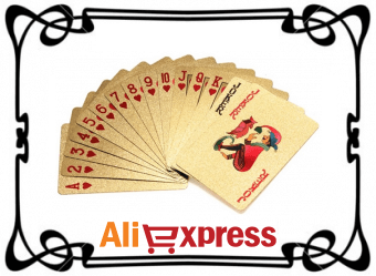 Сертифицированные игральные карты с AliExpress