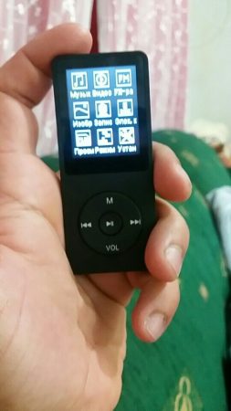 Многофункциональный MP3-плеер с AliExpress меню