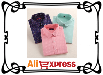 Женские блузки и рубашки на AliExpress