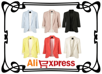 Как покупать женские пиджаки и костюмы на AliExpress