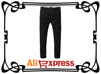 Повседневные мужские брюки с AliExpress