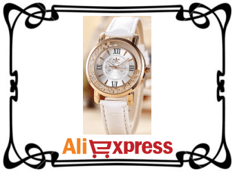 Модные женские наручные часы с AliExpress