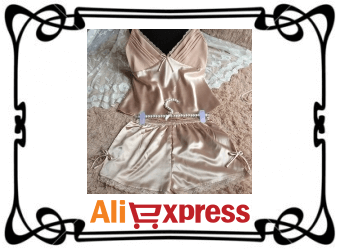 Сексуальная женская пижама с AliExpress