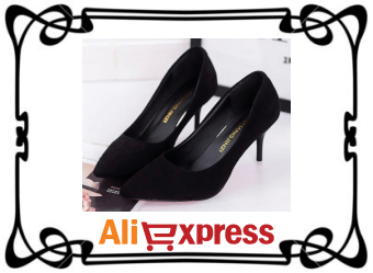 Изящные женские туфли на высоком каблуке с AliExpress