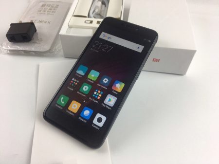 Смартфон Xiaomi Redmi 4X 16GB с Aliexpress внешний вид