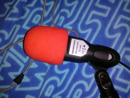 Конденсаторный студийный микрофон с AliExpress качество